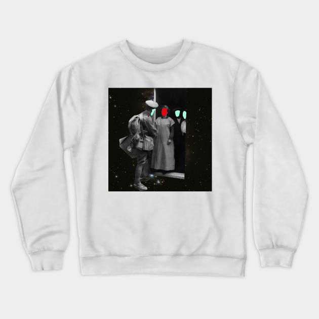 Family Firts Crewneck Sweatshirt by Dusty wave